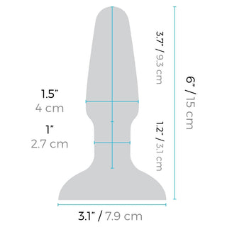 b-Vibe Rimming Plug 2 with Rotating Beads