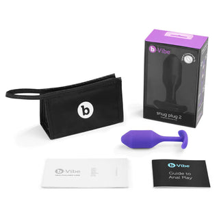 b-Vibe Snug Plug Silicone Weighted Butt Plug