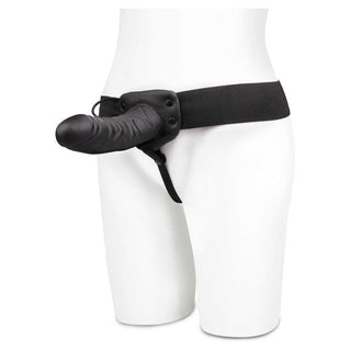 Lux Fetish Vibrating Hollow Strap On Dildo Strap On