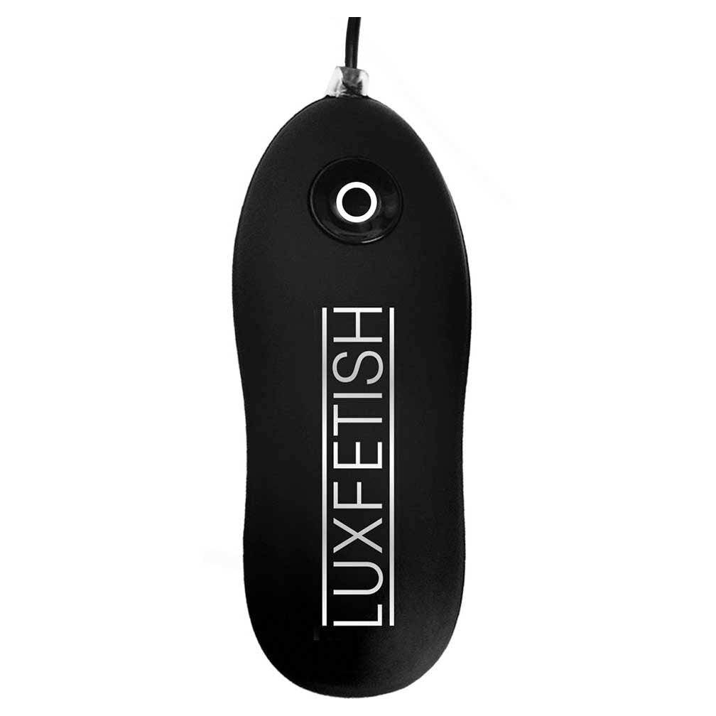 Lux Fetish Vibrating Hollow Strap On Dildo Strap On