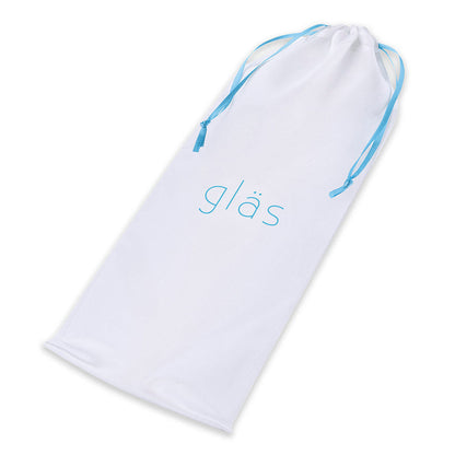 Gläs 10.5" Girthy Realistic Glass Double Dong