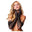 Leopard Lace Opera Glove Black
