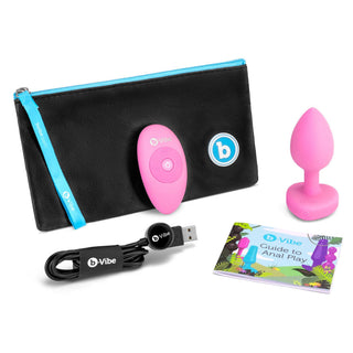 b-Vibe Vibrating Heart Anal Plug