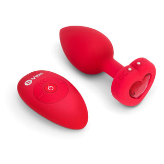 b-Vibe Vibrating Heart Anal Plug