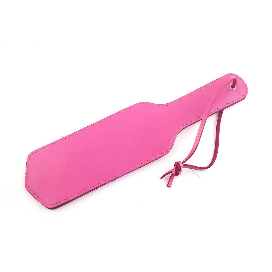 Rouge Leather Paddle Pink