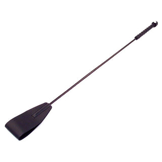 Rouge Leather Riding Crop Black