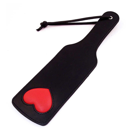 Rouge Paddle With Heart Black