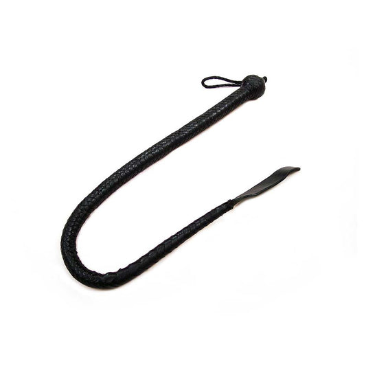 Rouge Leather Devil Tail Whip Black