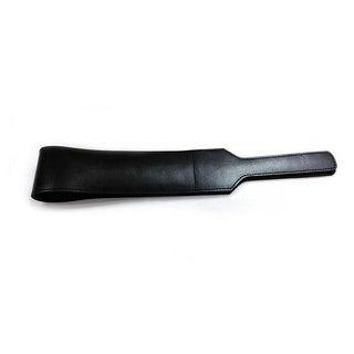 Rouge Leather Folded Open Paddle Black