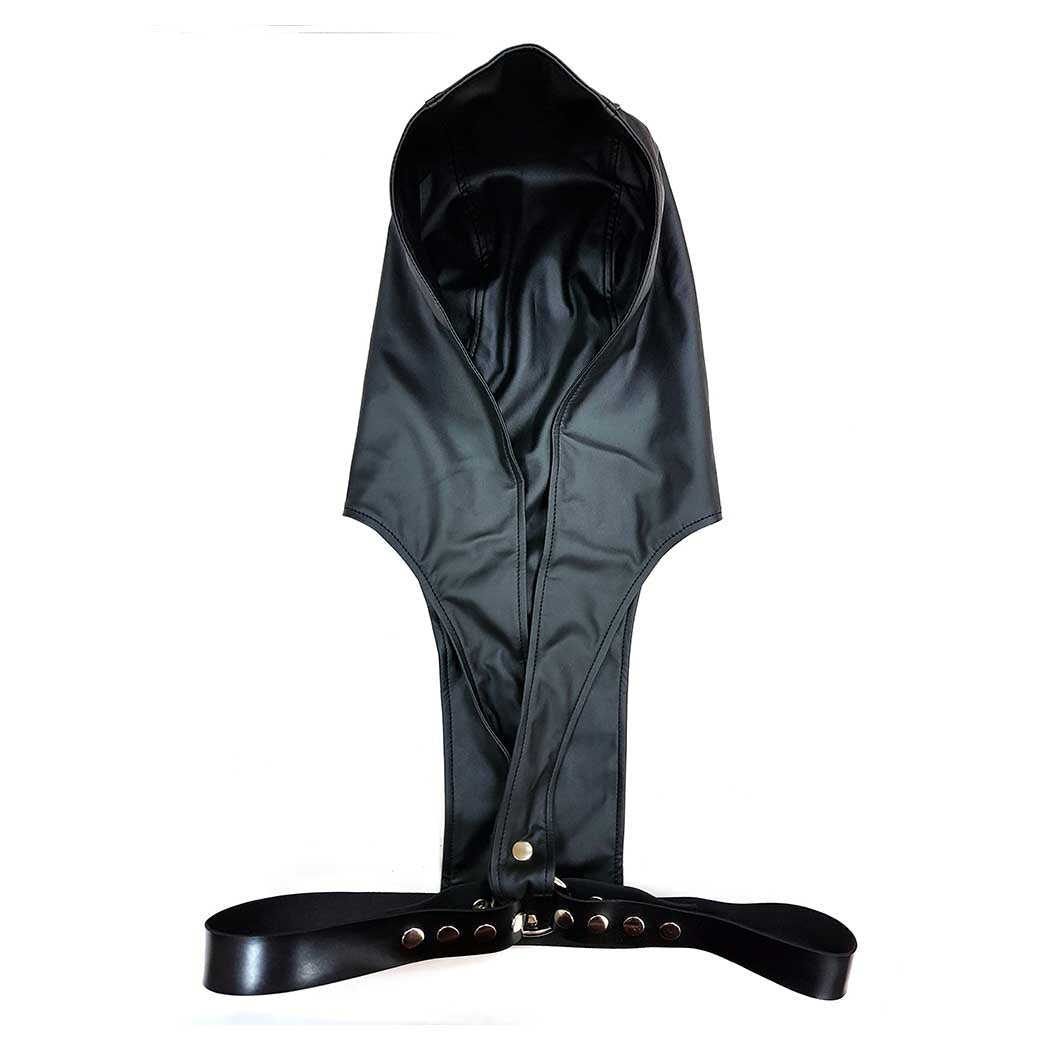 Rouge Leather Hoodie Harness