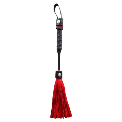 Rouge Mini Leather Flogger Red