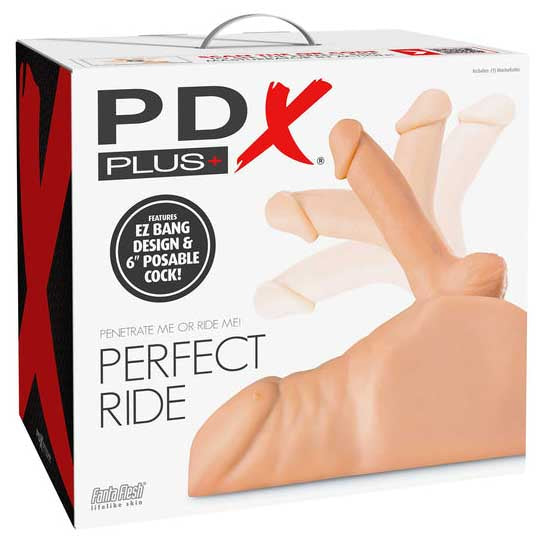 Pdx Plus Perfect Ride Masturbator Light