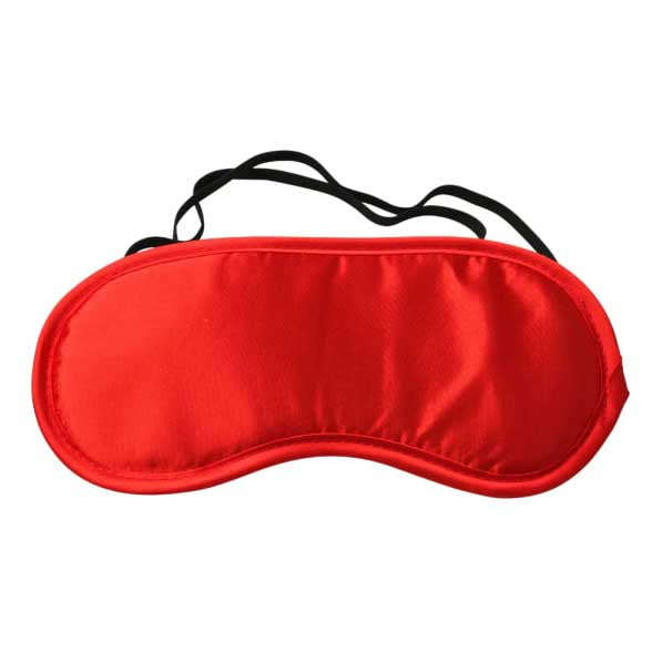 Sex And Mischief By Sportsheets Satin Blindfold Red