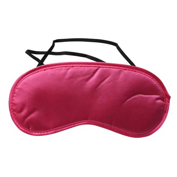 Sex And Mischief By Sportsheets Satin Blindfold Hot Pink