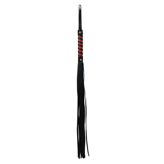 Sex And Mischief By Sportsheets Red And Black Stripe Flogger