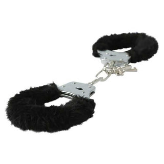 Sex And Mischief By Sportsheets Black Furry Handcuffs