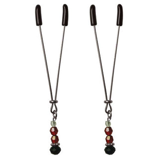 Sex And Mischief By Sportsheets Ruby Black Nipple Clips