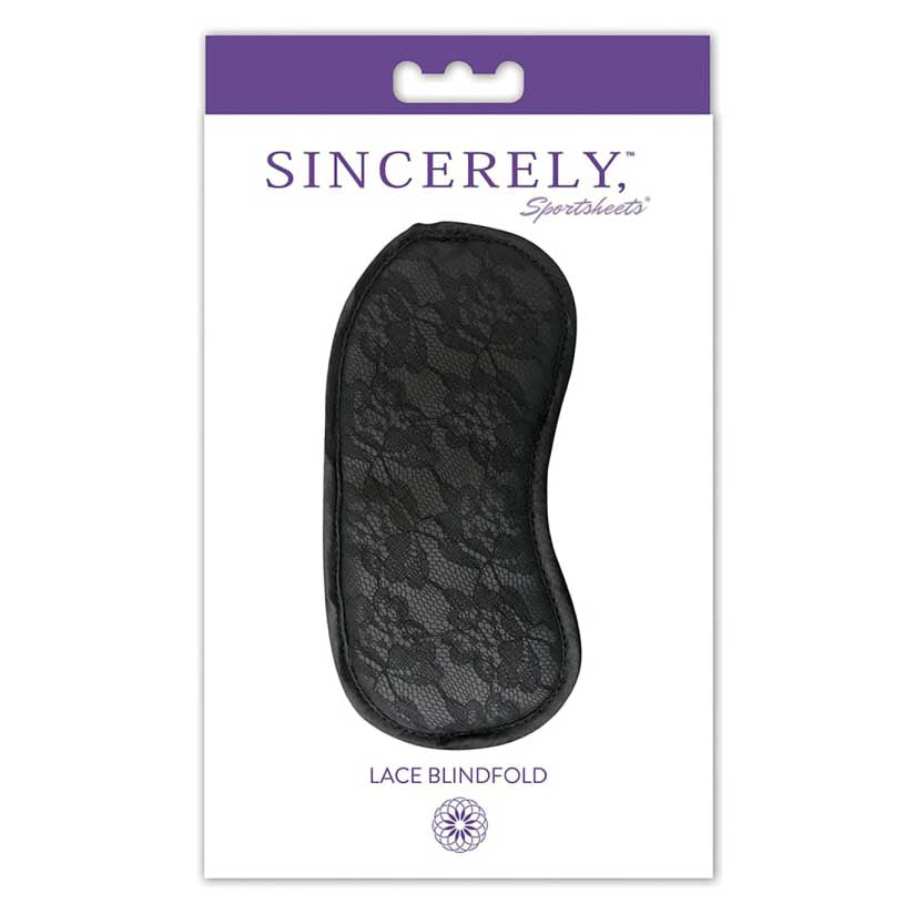 Sincerely By Sportsheets Lace Blindfold