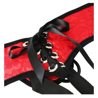 Sportsheets Sunrise Lace Corsette Strap On Harness