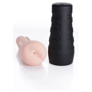 Mistress Deluxe Ass Stroker Textured Masturbator With Case