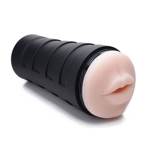 Mistress Deluxe Mouth Stroker Textured Masturbator With Case