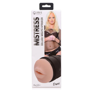 Mistress Deluxe Mouth Stroker Textured Masturbator With Case