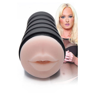 Mistress Deluxe Mouth Stroker Textured Masturbator With Case
