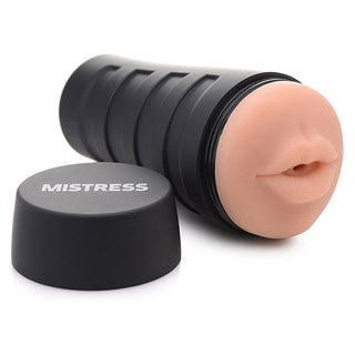 Mistress Deluxe Mouth Stroker Textured Masturbator With Case