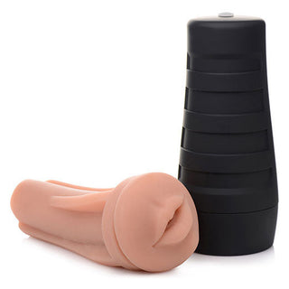 Mistress Deluxe Mouth Stroker Textured Masturbator With Case
