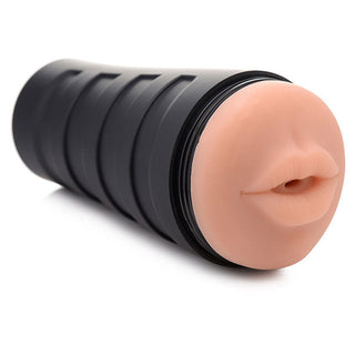 Mistress Deluxe Mouth Stroker Textured Masturbator With Case