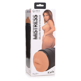 Mistress Deluxe Mouth Stroker Textured Masturbator With Case