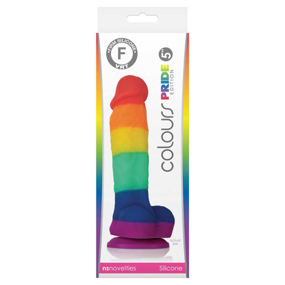 NS Novelties Colours Pride Edition 5" Rainbow Dildo