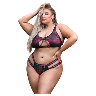 Fantasy Vibes Fuckin Perfection Cutout Bralette Panty Q