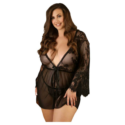 Fantasy Curve Carrie Robe Panty Set Q