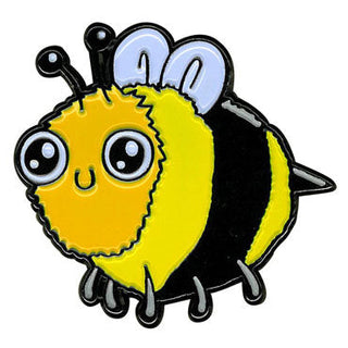 Yujean Dr. Krinkles Bee Enamel Pin