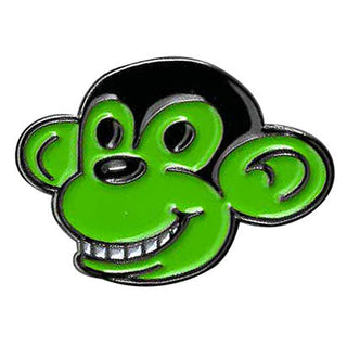 Yujean Kalynn Campbell Green Monkey Enamel Pin