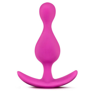 Luxe Explore 4.5 Inch Anal Plug With Handle Fuchsia