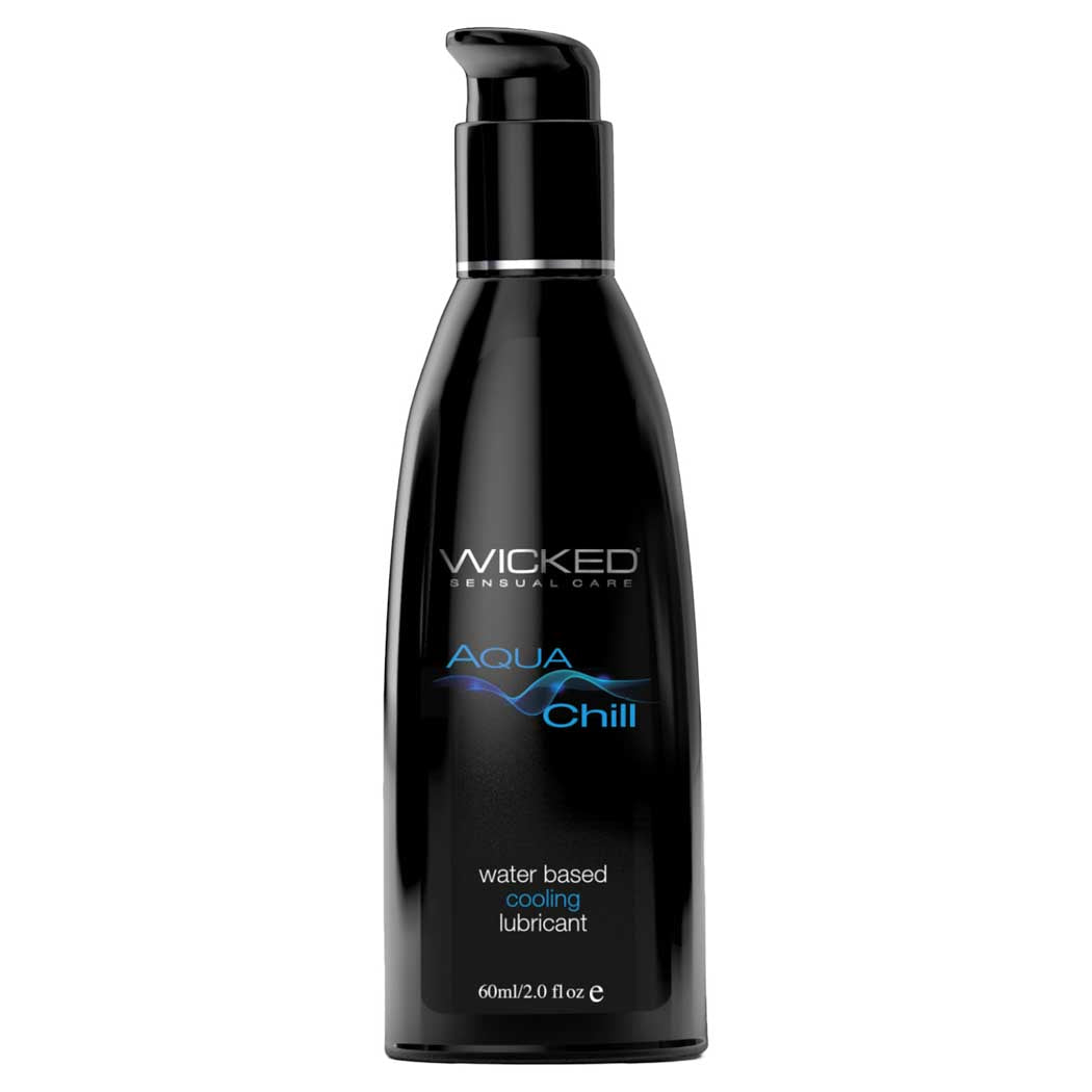 Wicked Aqua Chill Water Based Lubricant 2Oz