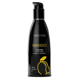 Wicked Aqua Water Based Lubricant Mango 2Oz
