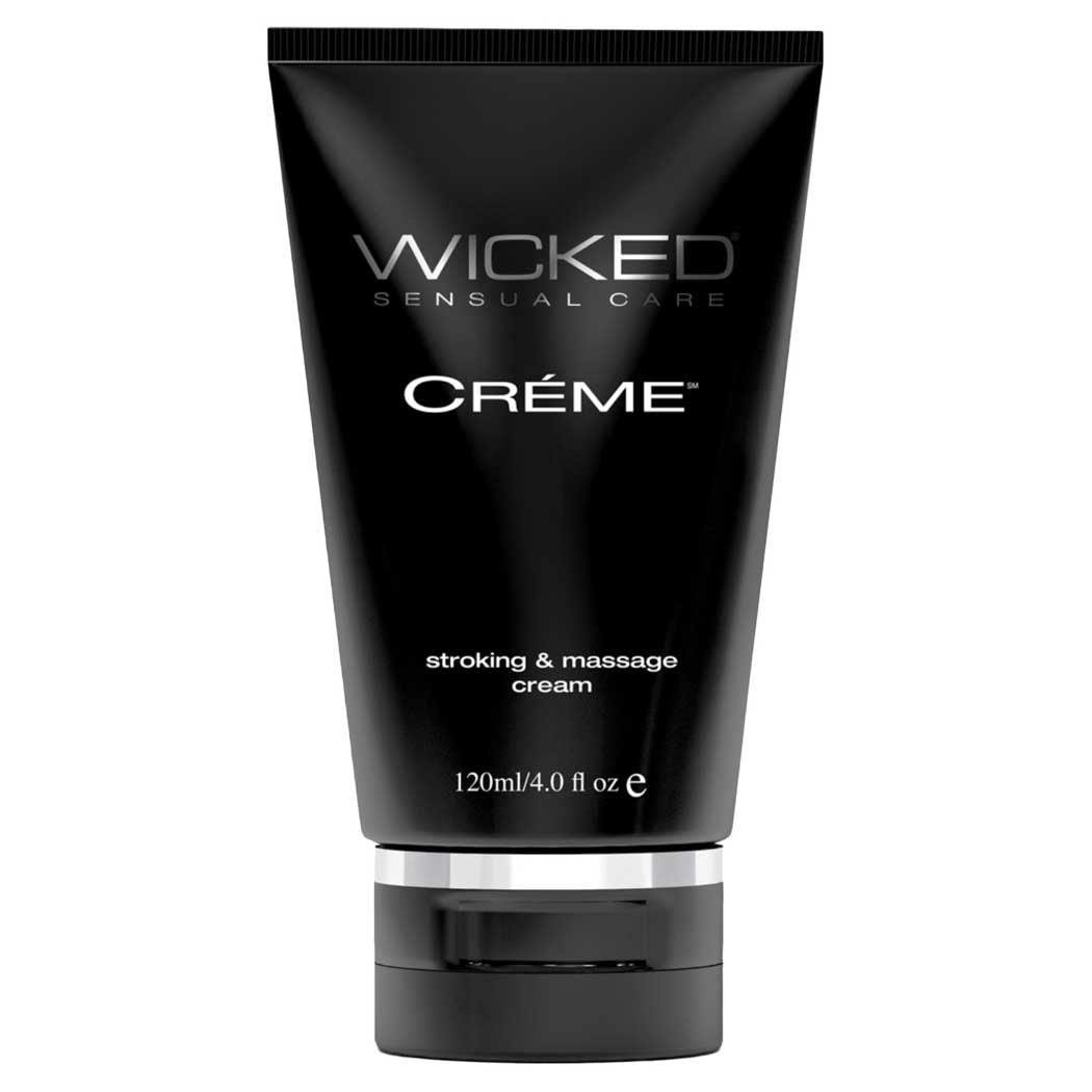 Wicked Creme Stroking And Massage Cream 4Oz