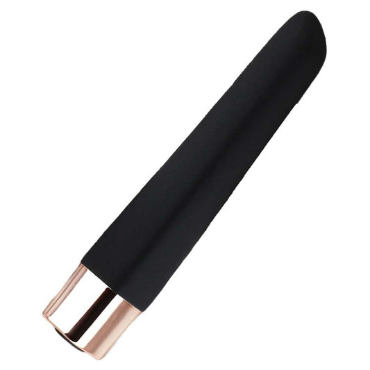 Edonista Quinn Rechargeable Silicone Bullet Vibrator Black