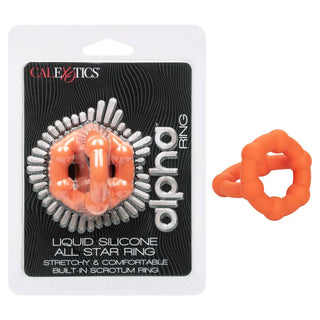 CalExotics Alpha™ Liquid Silicone All Star Ring