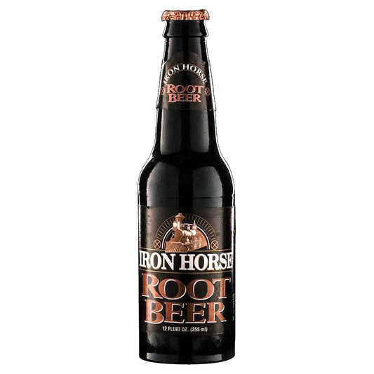 Iron Horse Root Beer 12 Oz. Single Bottle