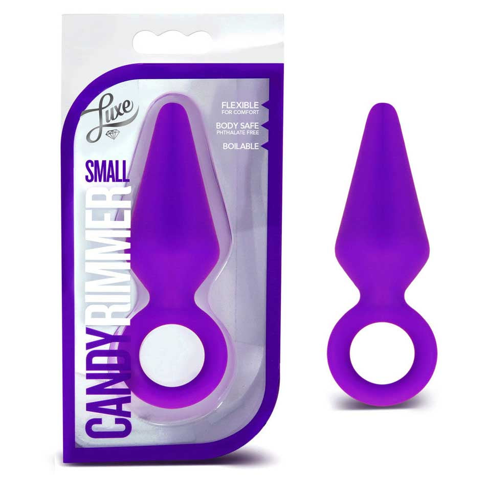 Luxe Candy Rimmer 3 Inch Anal Plug Purple