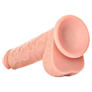 RealRock Realistic Straight Dildo with Balls
