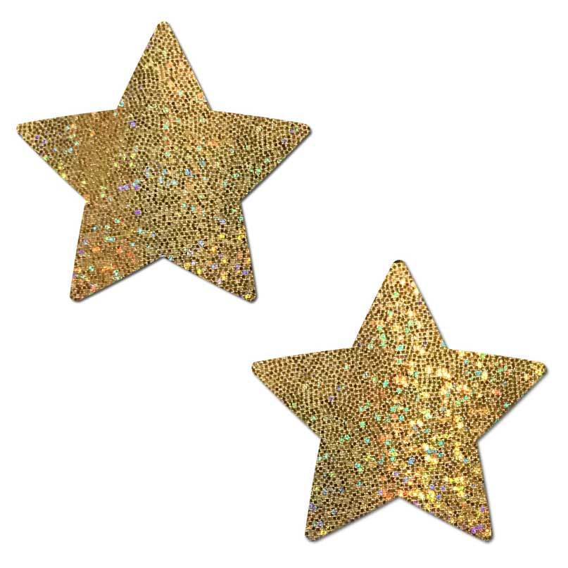 Pastease Glitter Star Gold