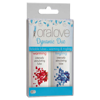 Oralove Dynamic Duo - Warming and Tingling