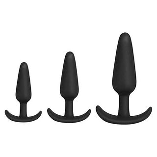 Doc Johnson Anal Trainer Set In A Bag Black