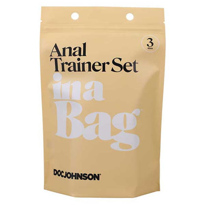 Doc Johnson Anal Trainer Set In A Bag Black