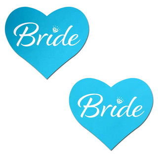 Pastease Love Bride Heart Nipple Pasties